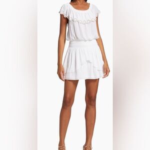 Ramy Brook Cynthia Off The Shoulder Mini Dress NWT Size L